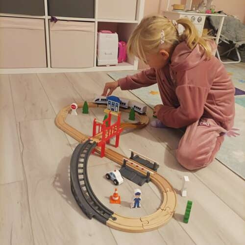 Wooden railway - Kruzzel track 22646
