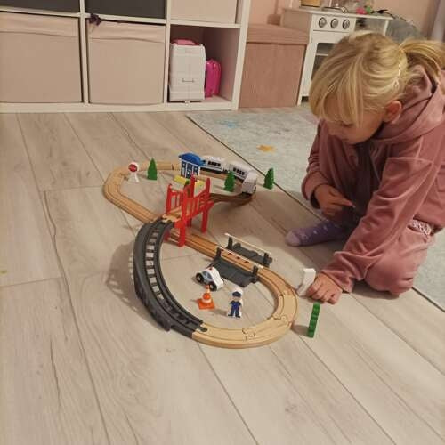 Wooden railway - Kruzzel track 22646