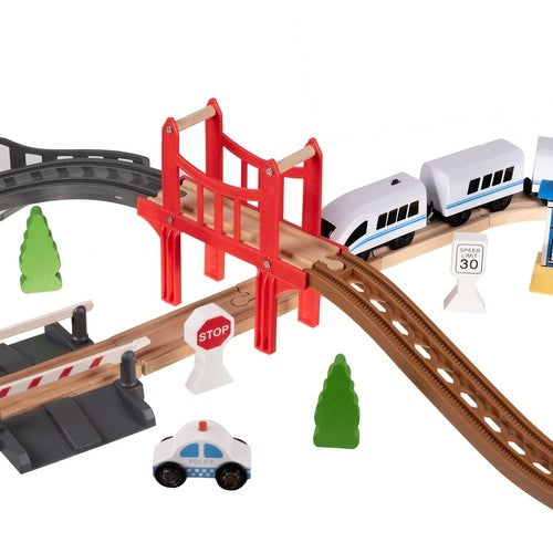 Wooden railway - Kruzzel track 22646