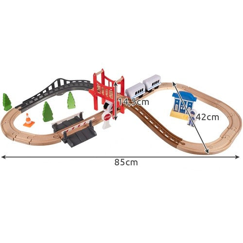 Wooden railway - Kruzzel track 22646