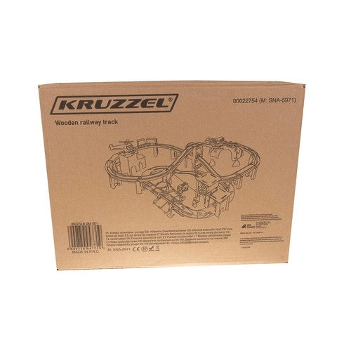 Wooden railway - Kruzzel train 22754
