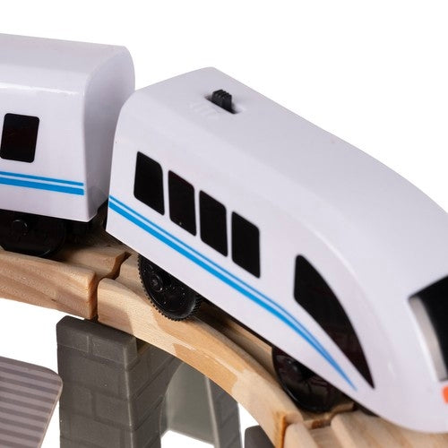 Wooden railway - Kruzzel train 22754