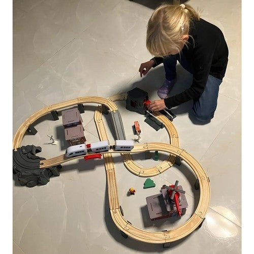 Wooden railway - Kruzzel train 22754