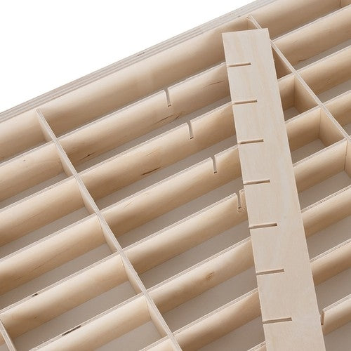 Wooden shelf for KRUZZEL 21997 cars/springs