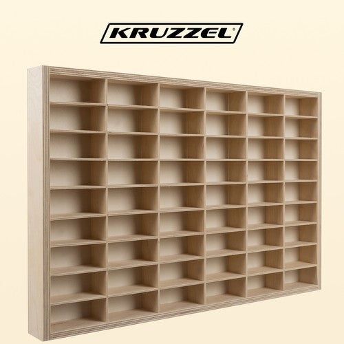 Wooden shelf for KRUZZEL 21998 cars/springs