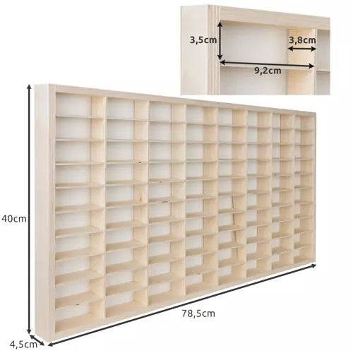 Wooden shelf for cars / springs KRUZZEL 20233