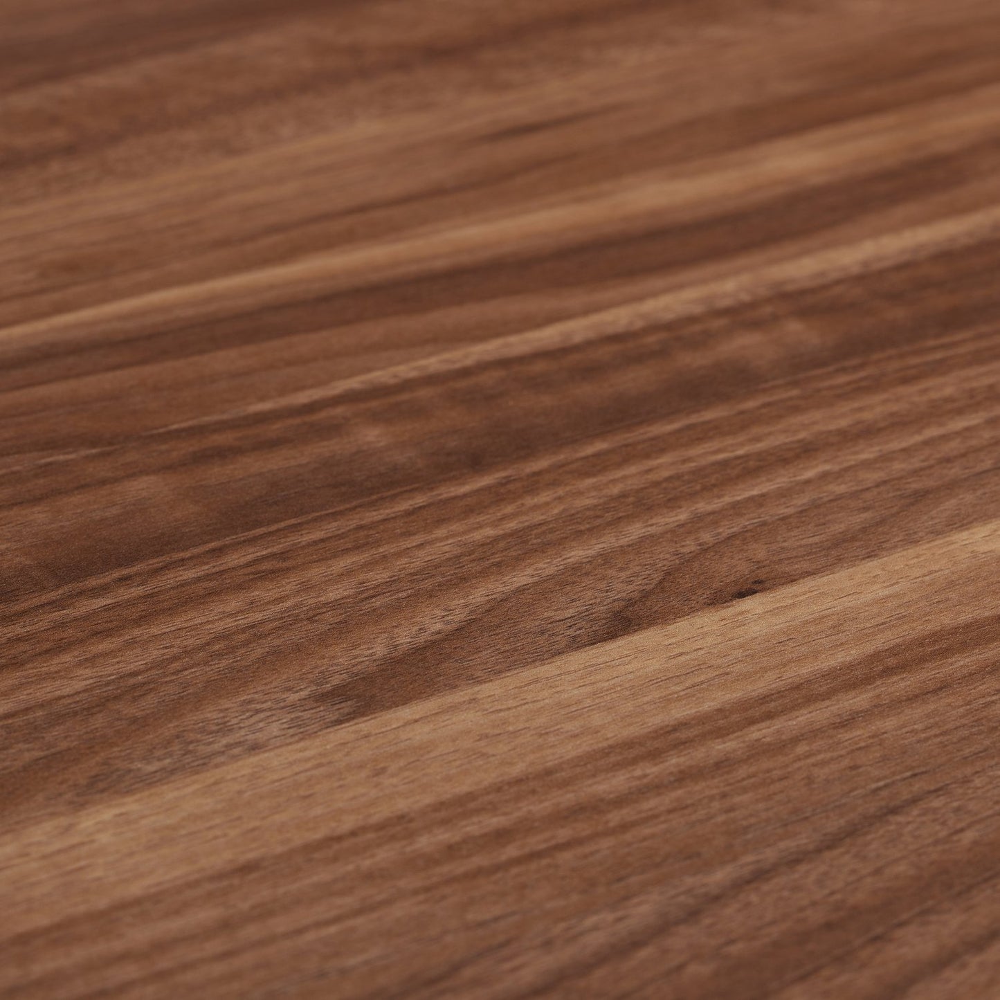 Wooden side table with metal base