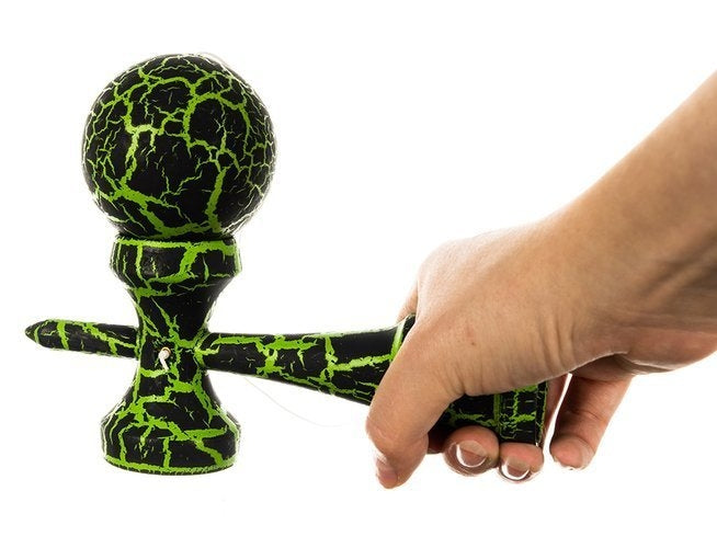 Wooden skill game - green