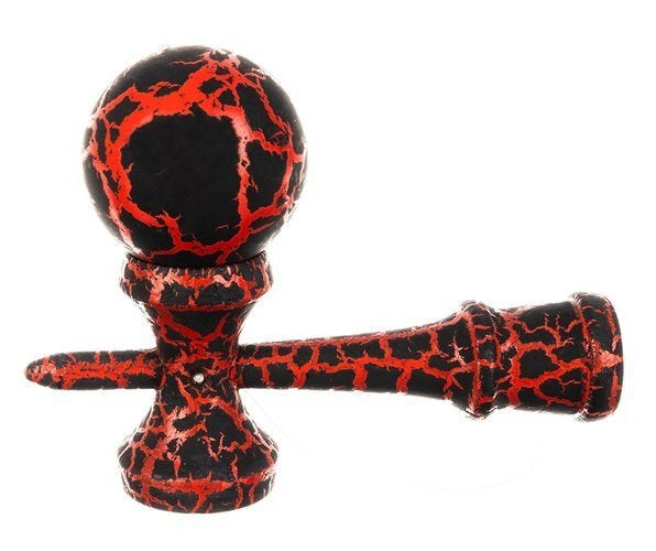 Wooden skill game - red