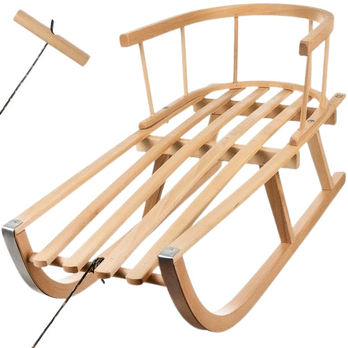 Wooden sled Kruzzel 25217