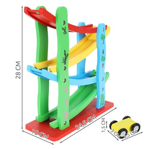 Wooden slide track 22457