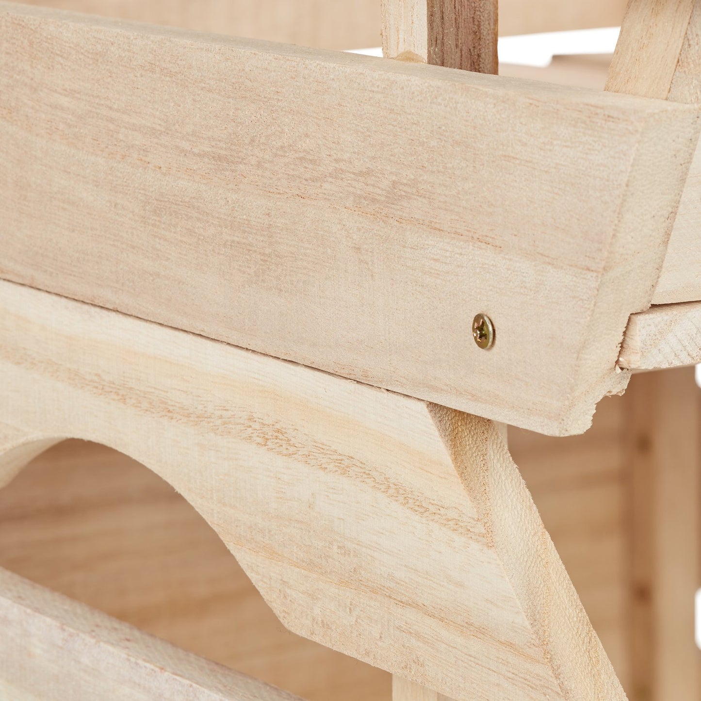 Wooden stacking boxes