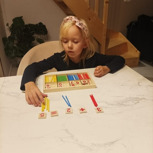 Wooden sticks for learning counting 22447