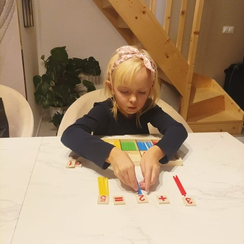 Wooden sticks for learning counting 22447