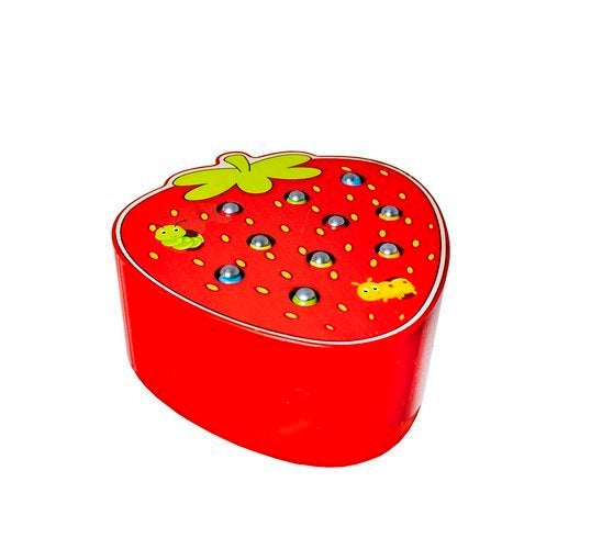 Wooden strawberry game