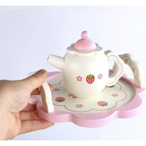 Wooden tea service Kruzzel 21950