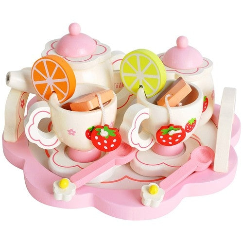 Wooden tea service Kruzzel 21950