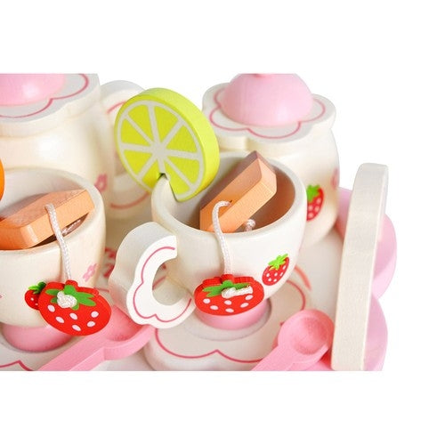 Wooden tea service Kruzzel 21950
