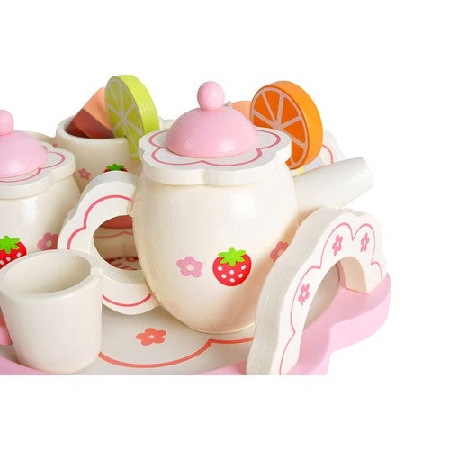 Wooden tea service Kruzzel 21950