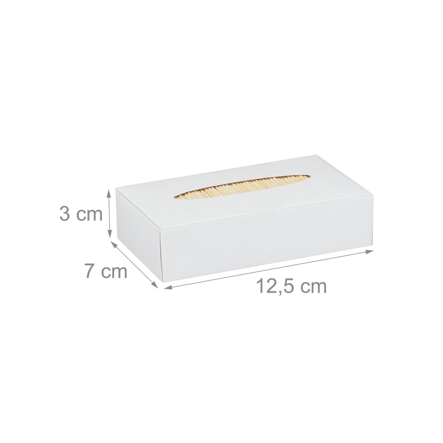 Wooden toothpicks, set of 8000