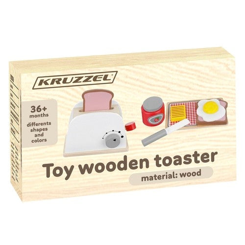 Wooden toy toaster 22435