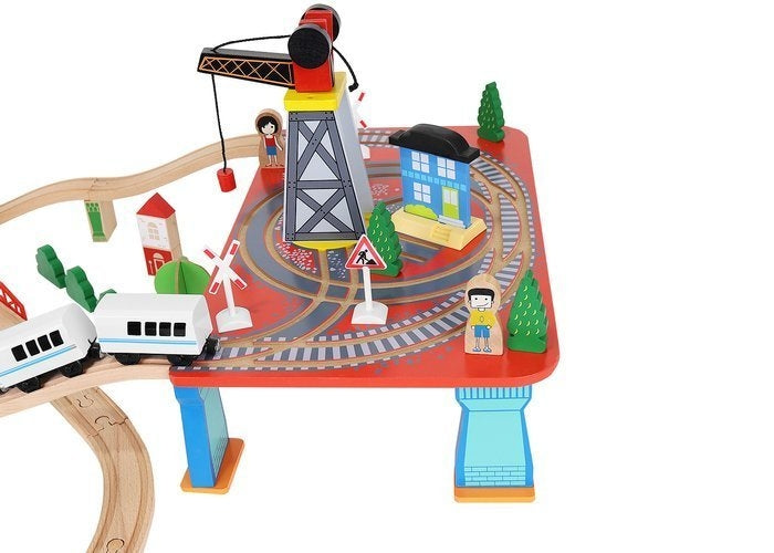 Wooden train - battery-powered train