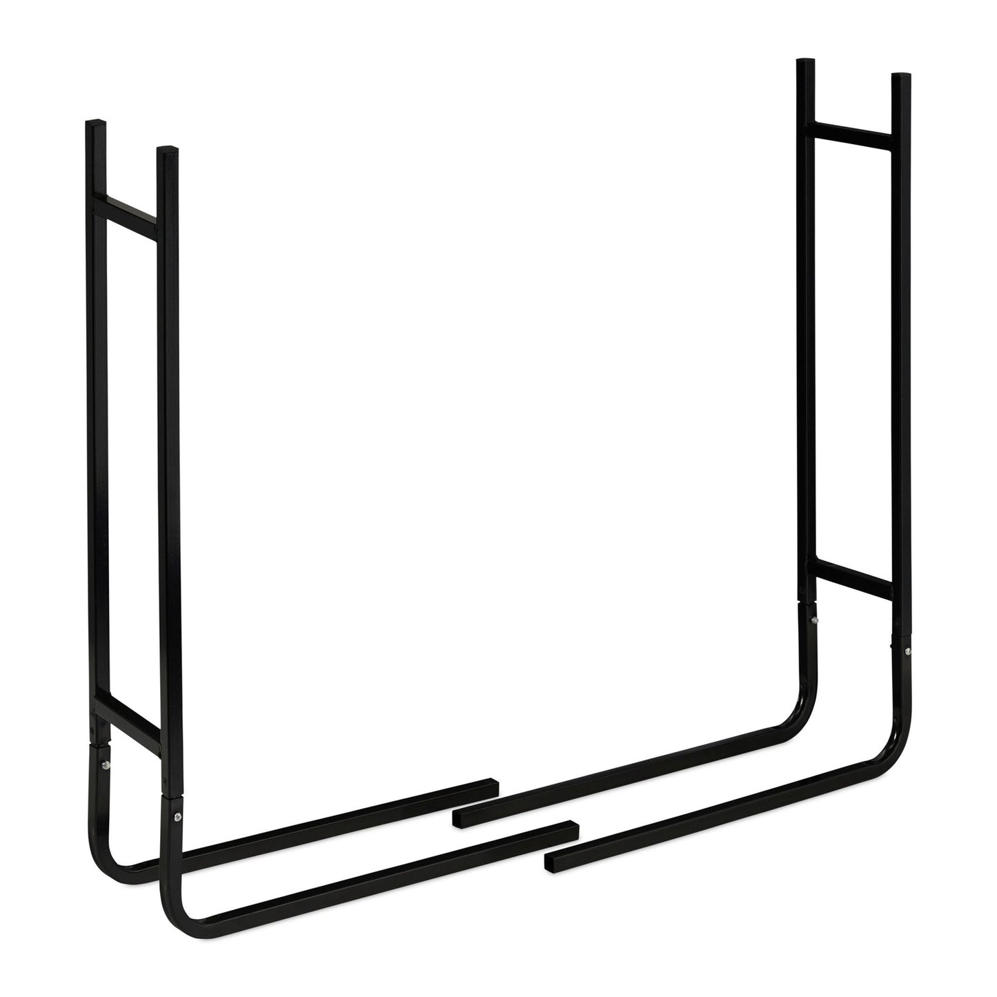 Wood stand in steel
