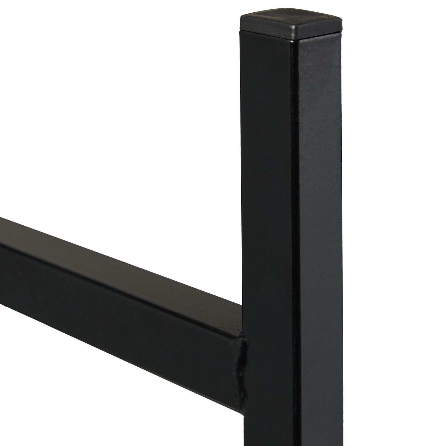 Wood stand in steel