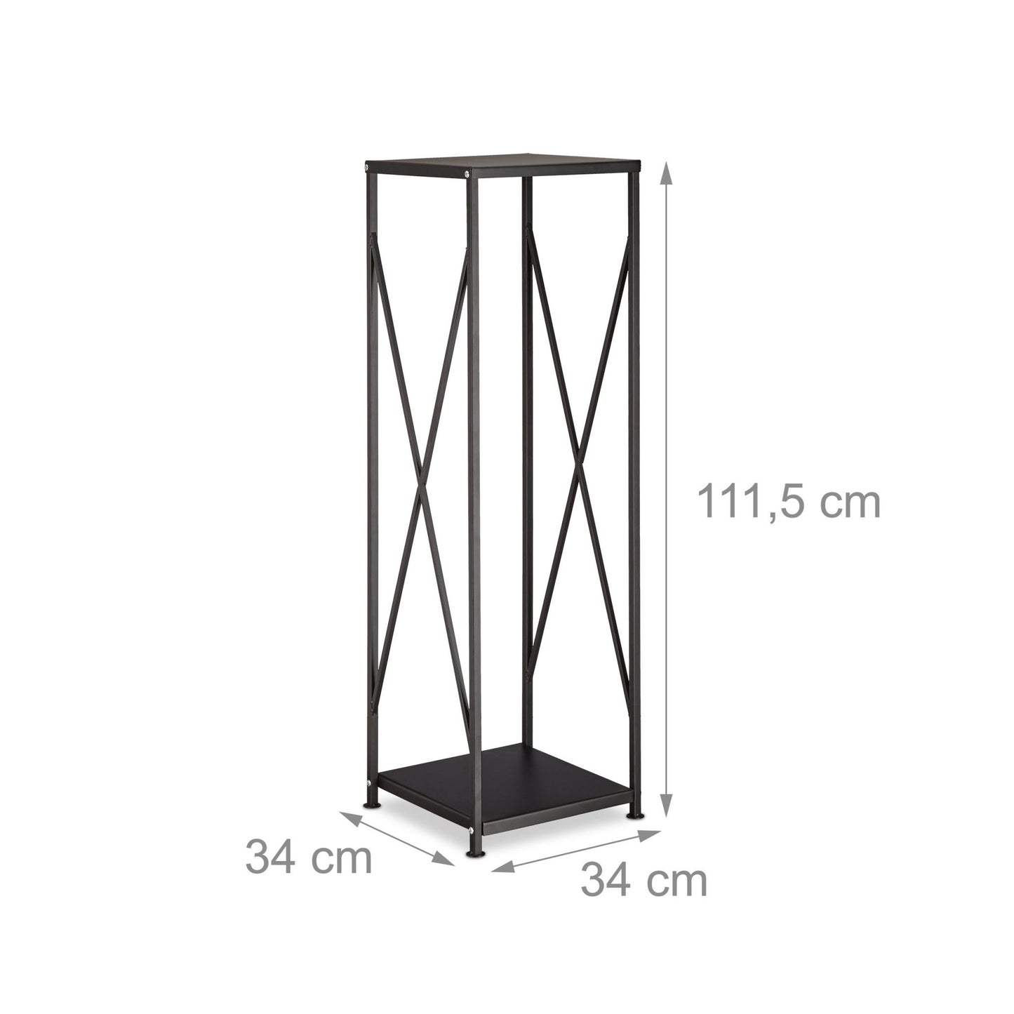 Wood stand made of steel