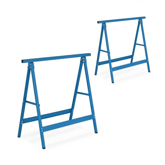 Work stands, 2 pcs, blue