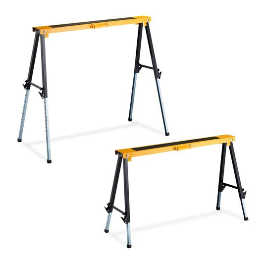 Work stands, 2 pcs, height adjustable