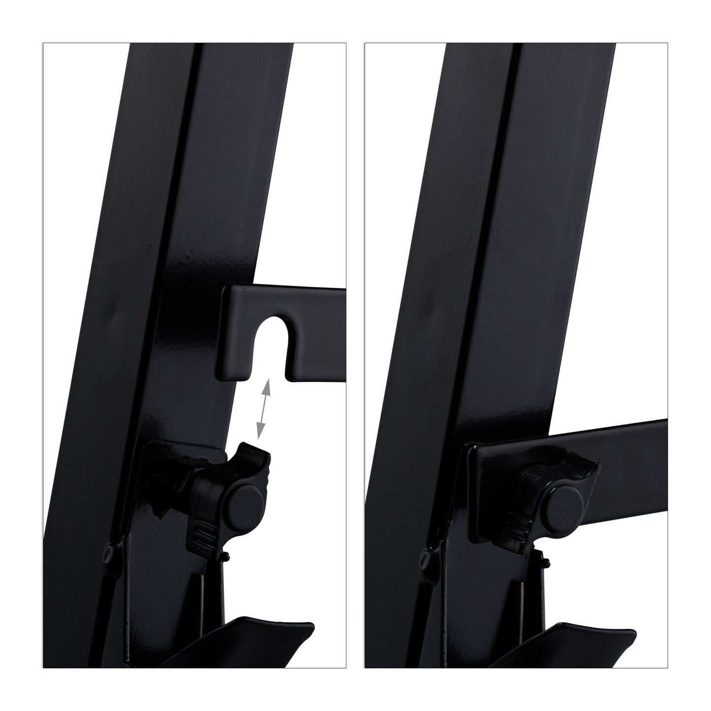 Work stands, 2 pcs, height adjustable