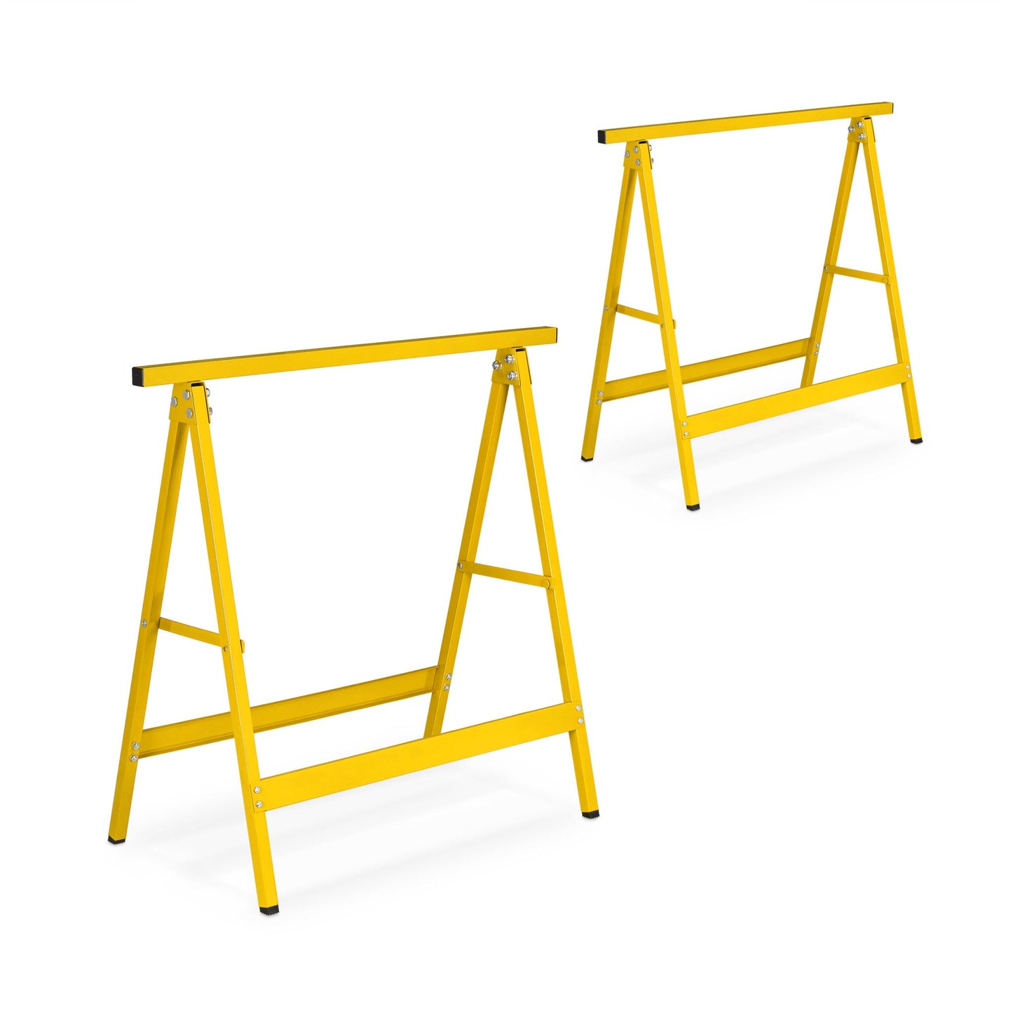 Work stands, 2 pcs, yellow