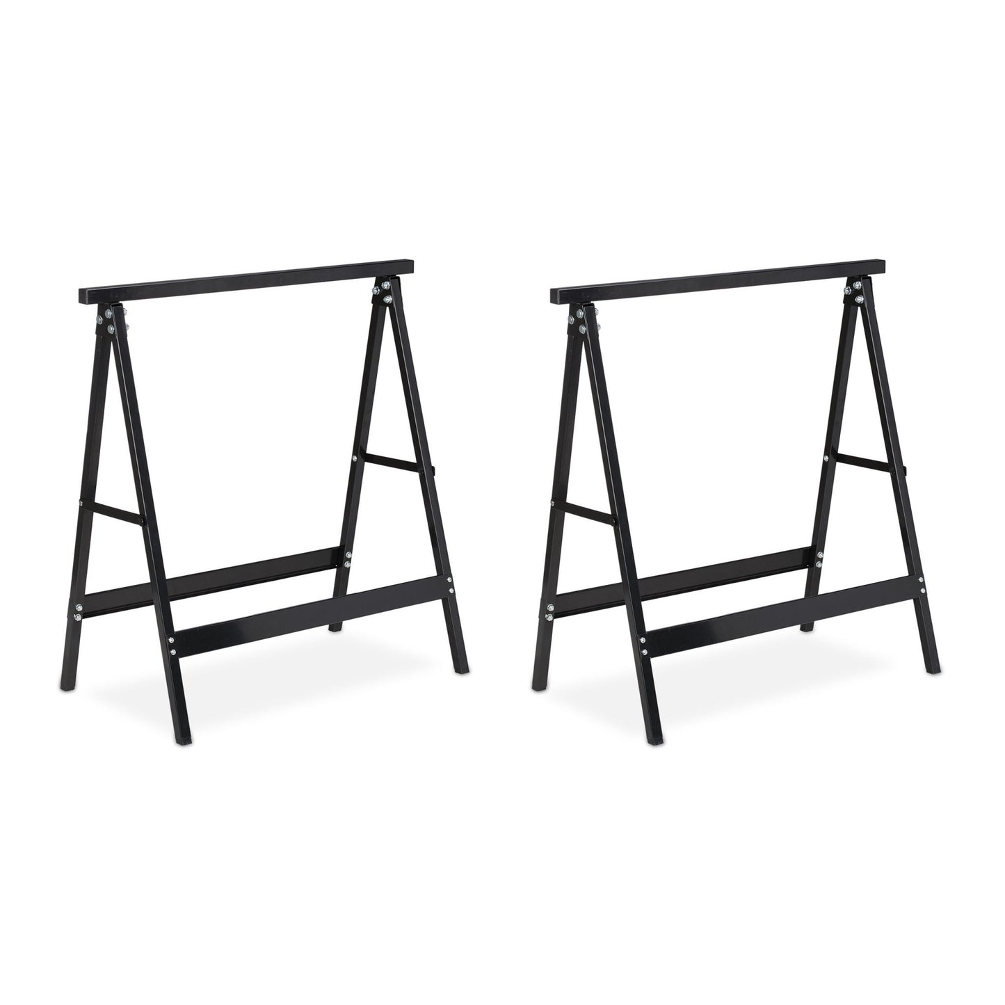 Work trestle steel, set of 2
