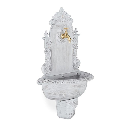 XL antique wall fountain