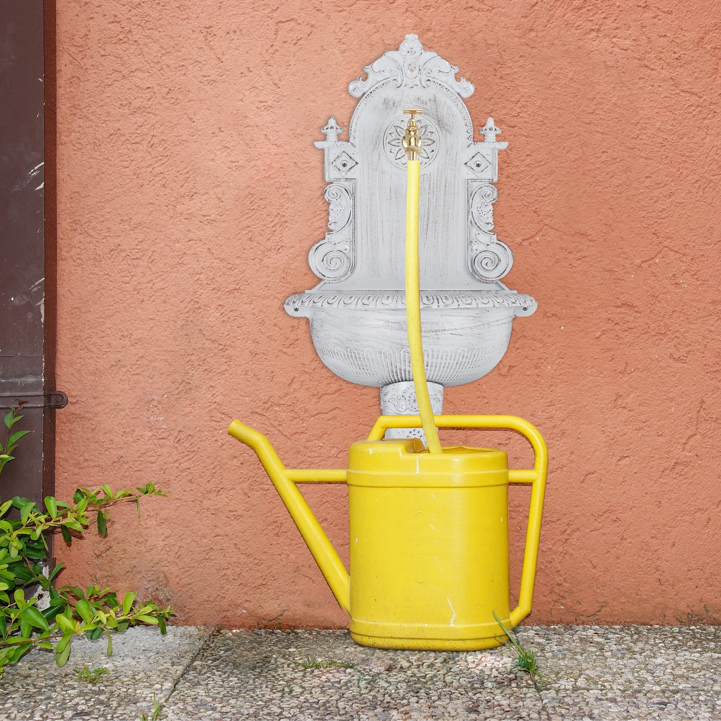 XL antique wall fountain