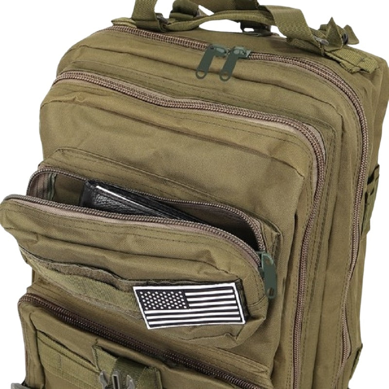 XL military backpack, green
