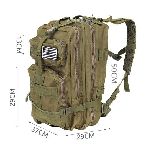 XL military backpack, green