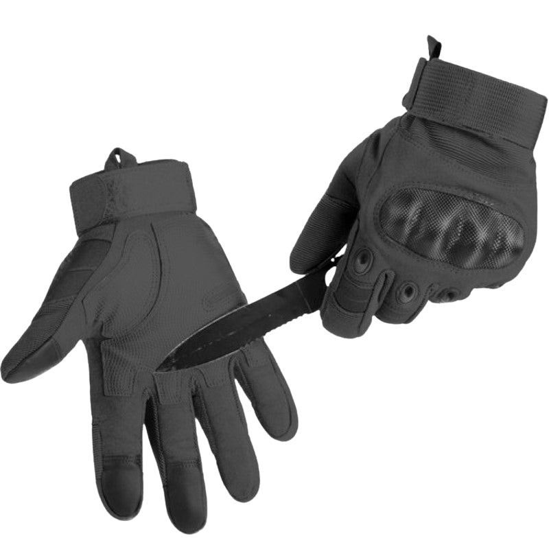XL tactical gloves - black Trizand 21770