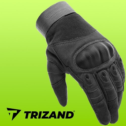 XL tactical gloves - black Trizand 21770