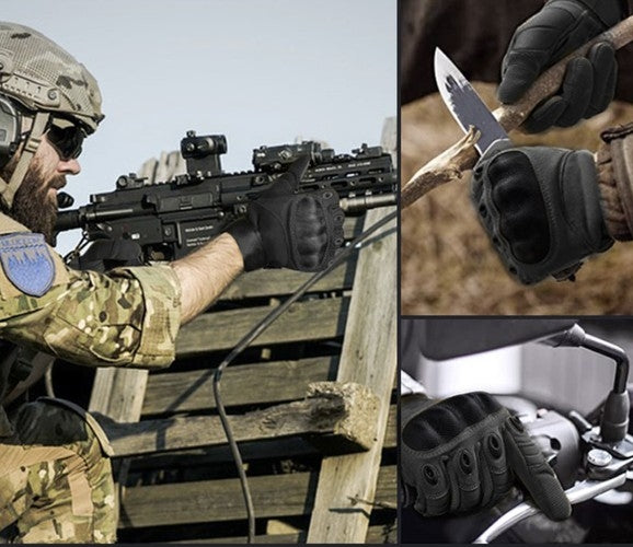 XL tactical gloves - black Trizand 21770