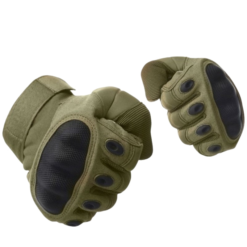 XL tactical gloves - khaki Trizand 21772