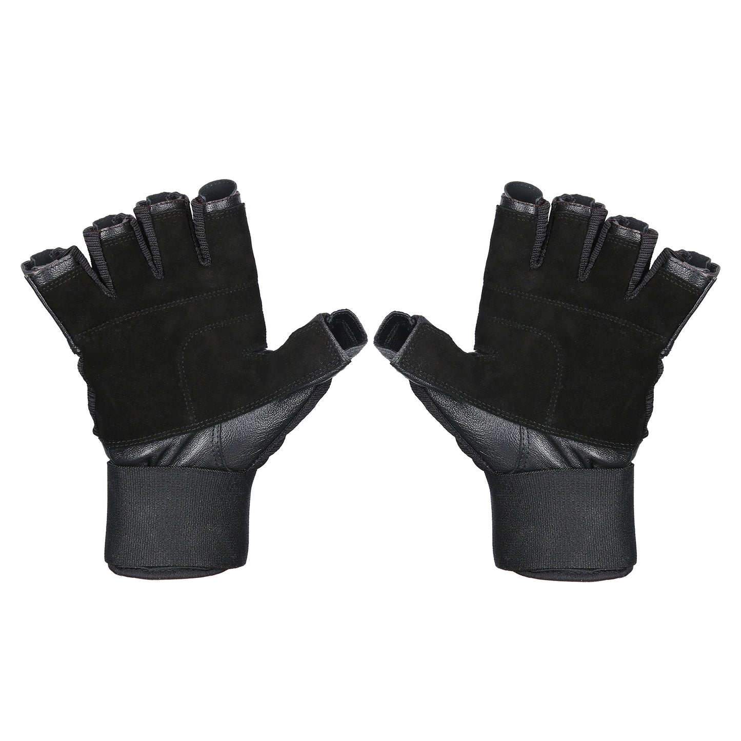 XXL Black Fitness Gloves – Durable, Breathable Design