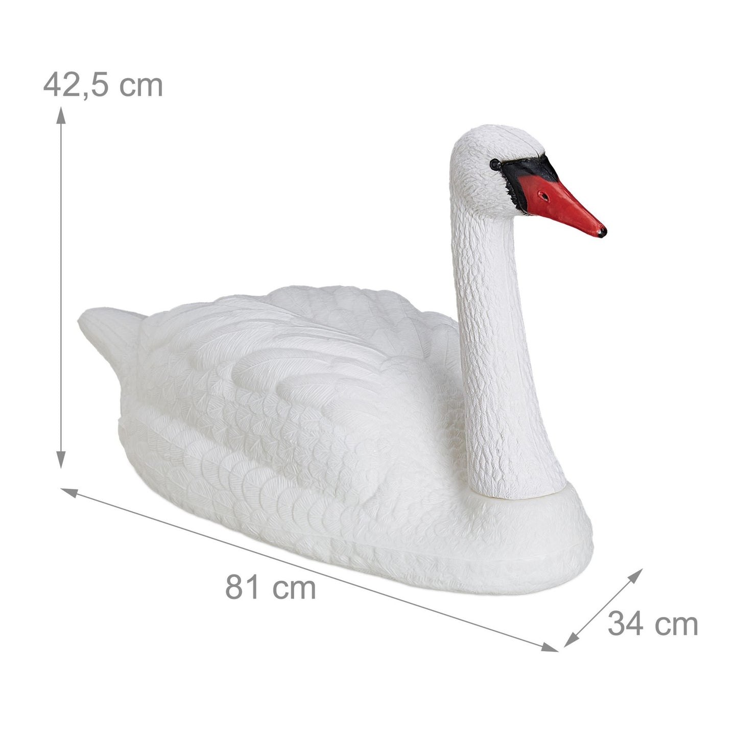 XXL Garden decoration Swan