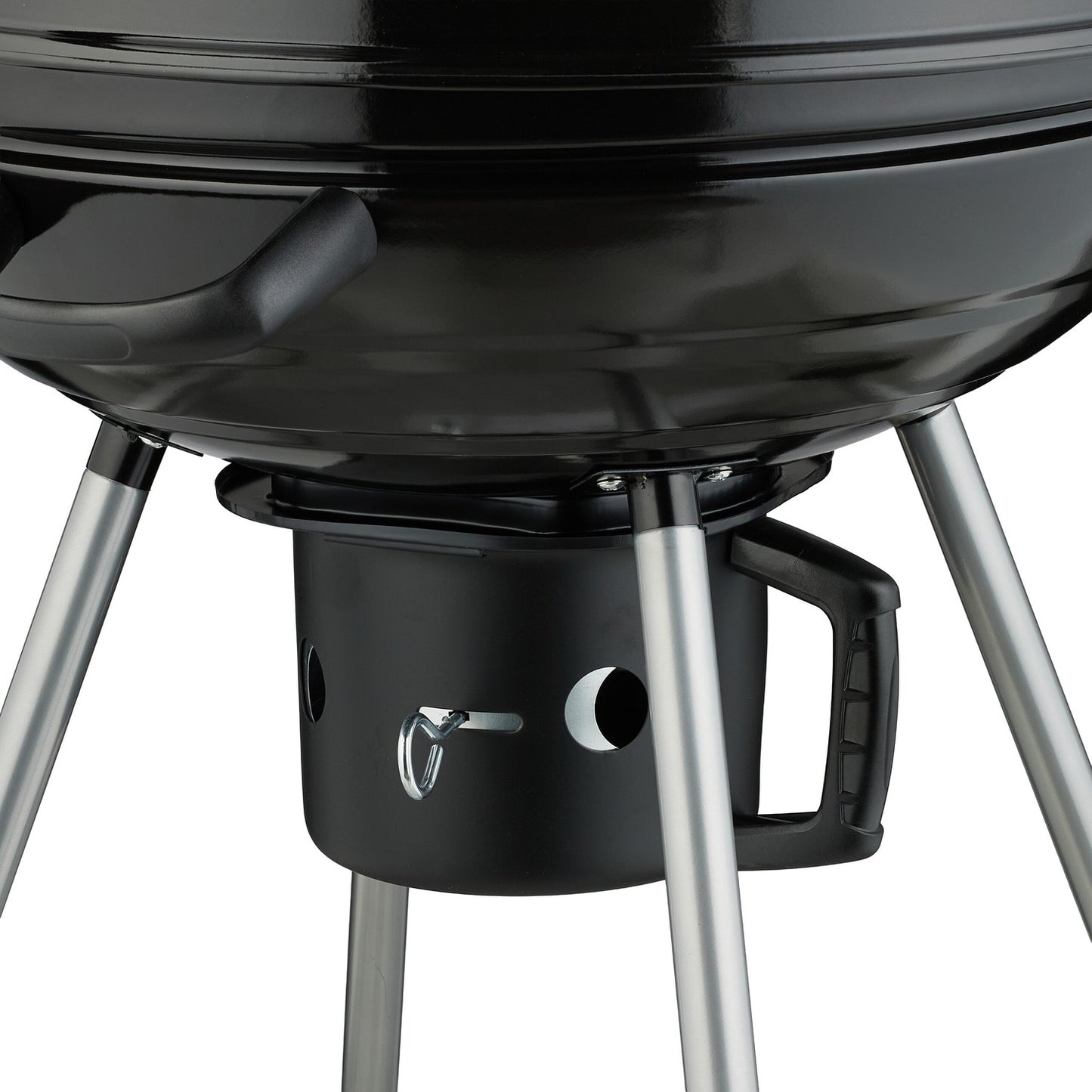 XXL Kettle BBQ Grill with Wheels, Large Cooking Surface
