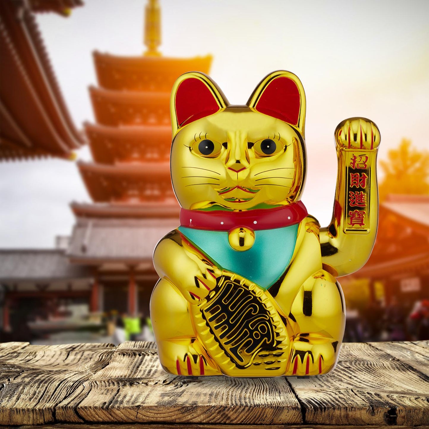 XXL Maneki Neko Waving Cat