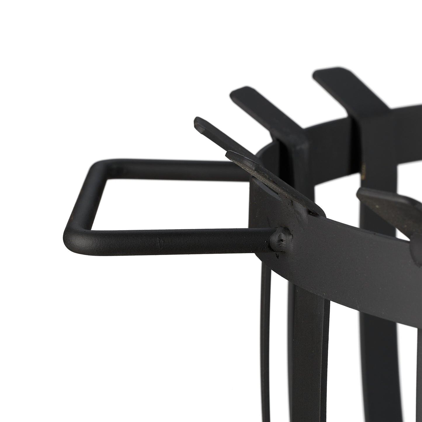 XXL fire basket with base plate