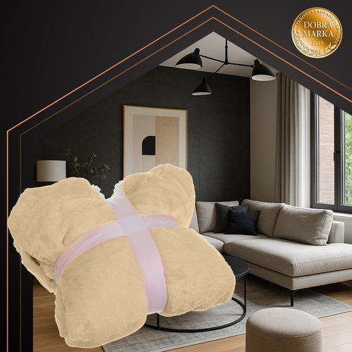 XXL sweatshirt - beige blanket Ruhhy 26146