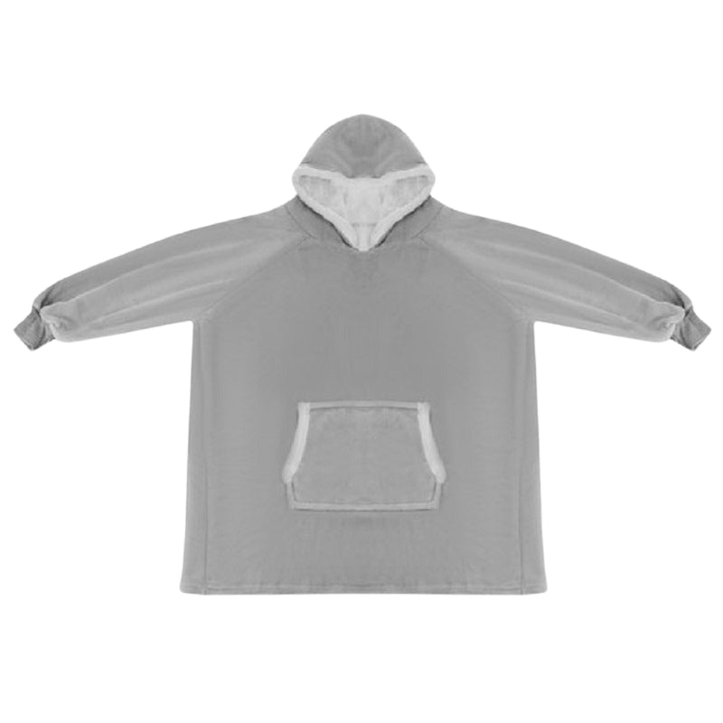 XXL sweatshirt - gray blanket Ruhhy 24402