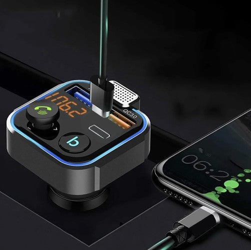 Xtrobb 22355 FM Bluetooth transmitter/charger